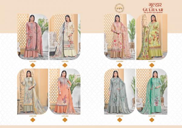 Harshit Gulhaar Cotton Print Dress Material Collection